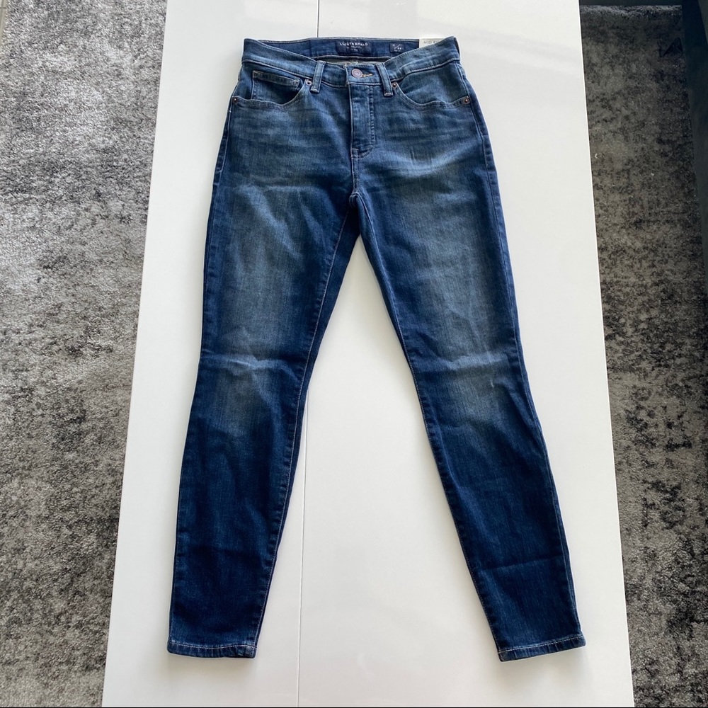 Lucky Brand Ava Mid Rise Skinny Jeans